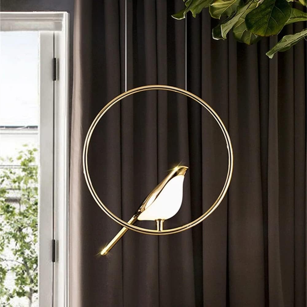 BirdLume Lamp – Unique LED Hanging Lamp with Bird Design