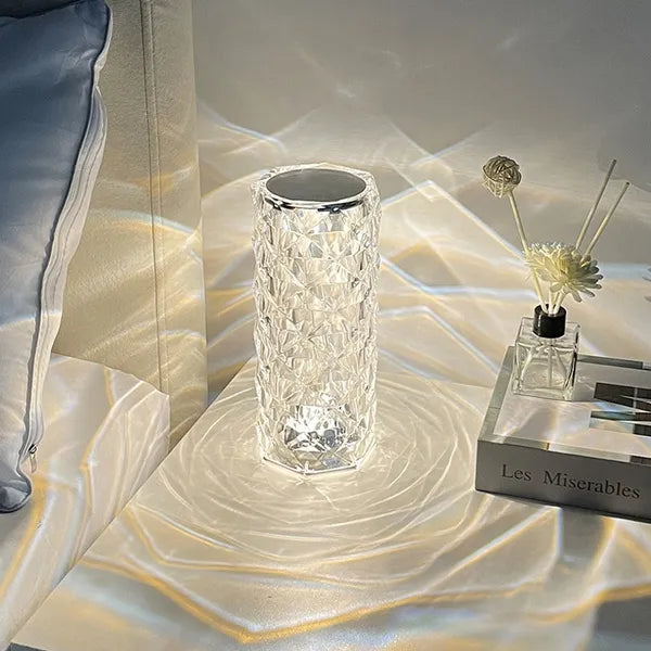 Kristallight™ - Filament lamp rechargeable table lamp