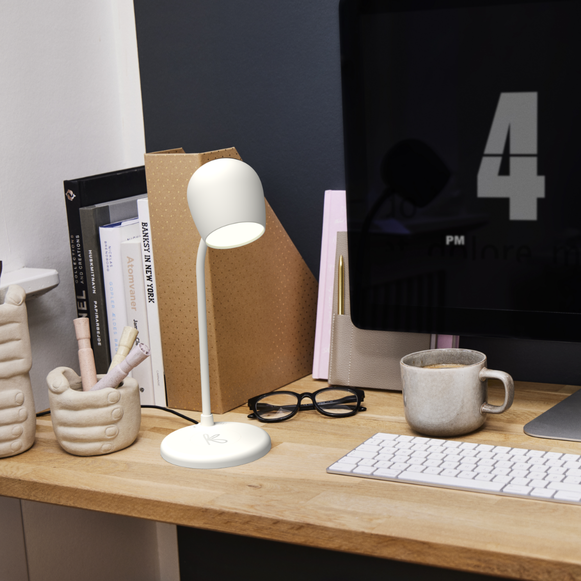SmartGlow - LED-lampa med Bluetooth och uppladdning