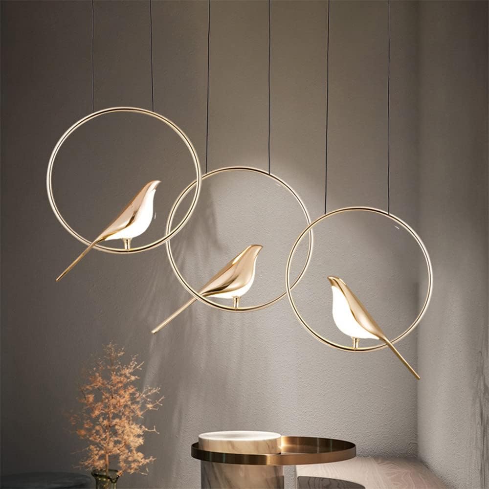 BirdLume Lamp – Unique LED Hanging Lamp with Bird Design