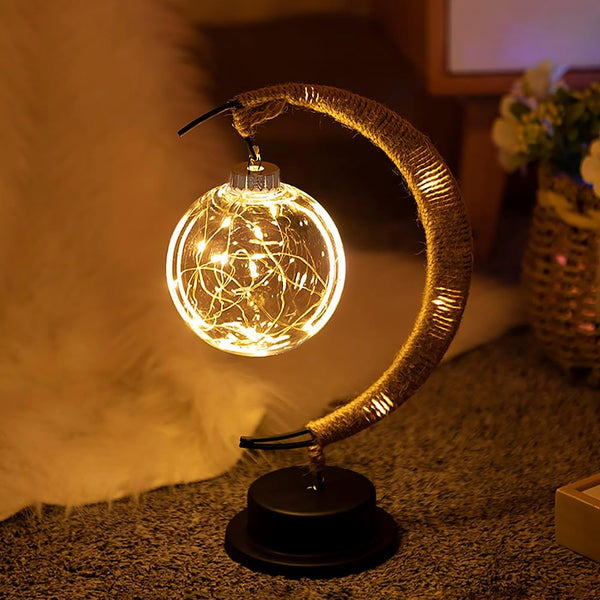 LunarGlow Table Lamp – Magical Moon Lantern for Dreamy Moods