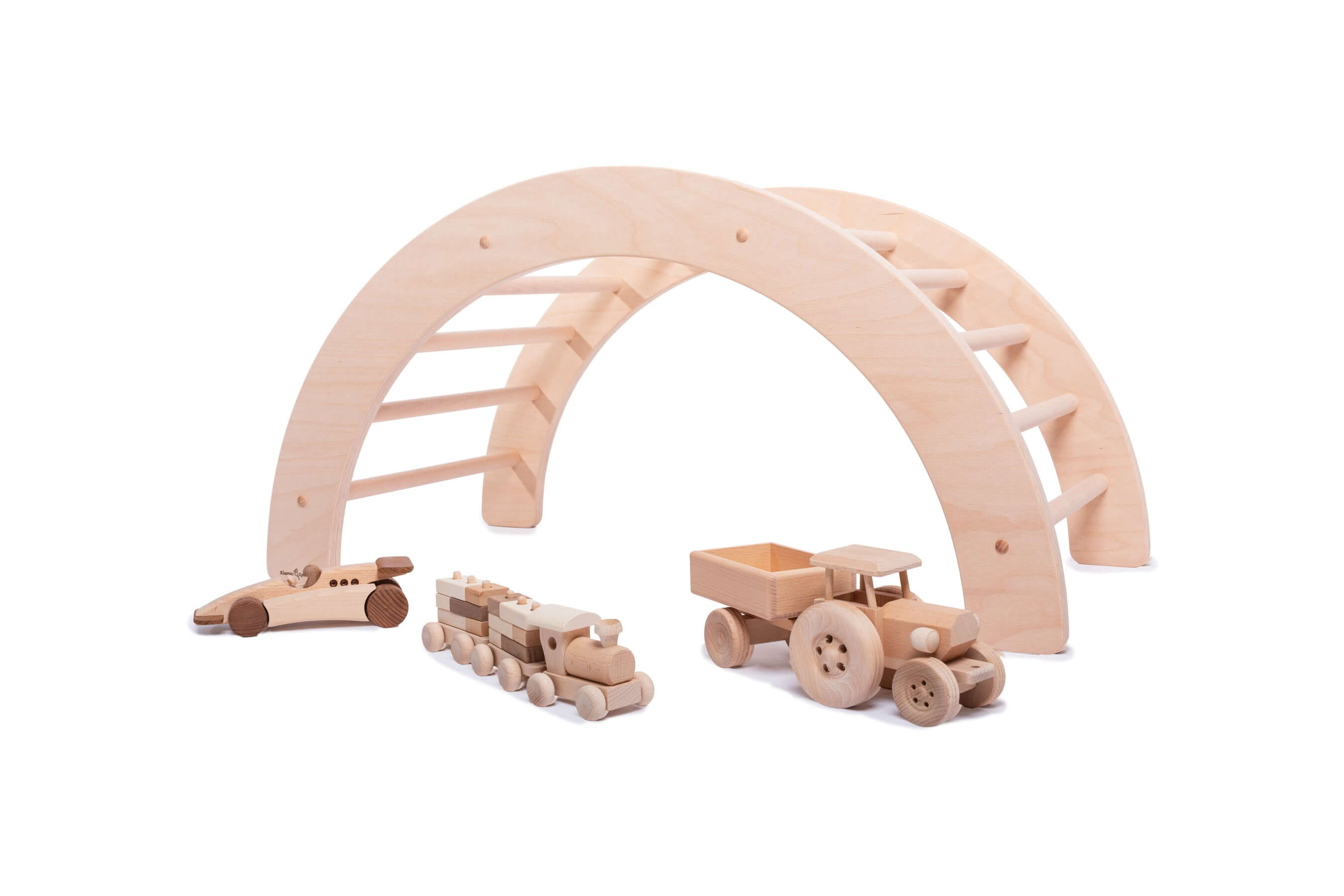 ClimbingArc Children's Toy - Educational Wooden Playset