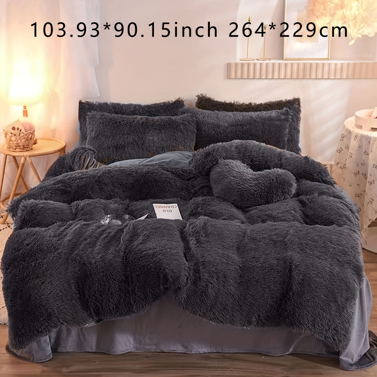 VelvetLux – Luxurious Velvet Duvet Cover Set for All Year Round