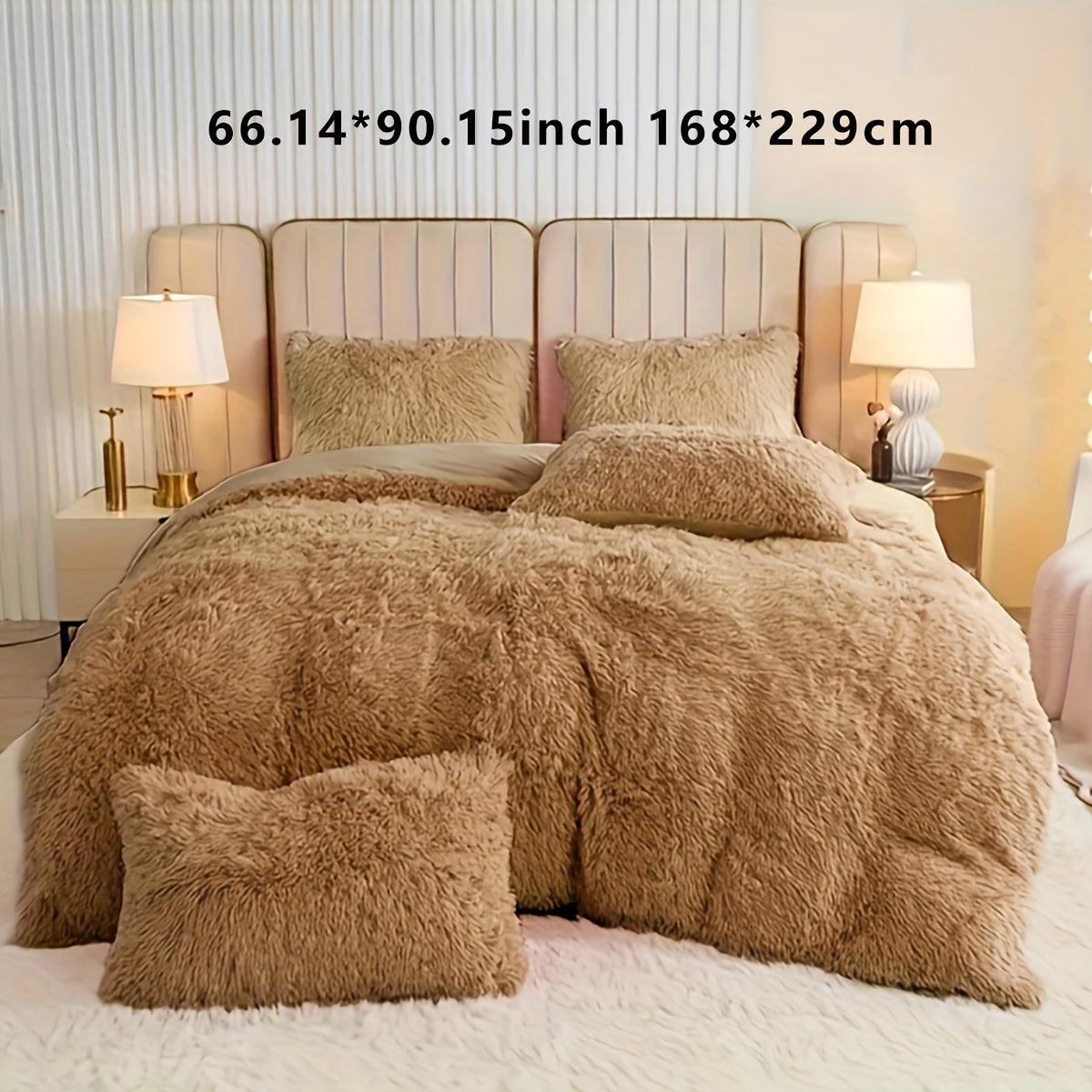 VelvetLux – Luxurious Velvet Duvet Cover Set for All Year Round