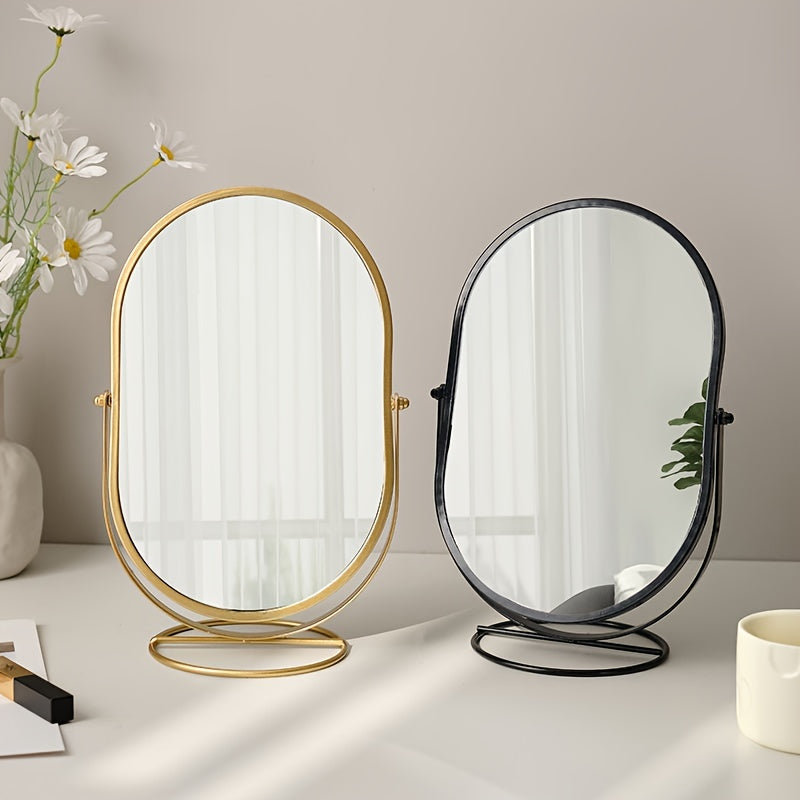 360° View – Elegant Makeup Mirror for all angles