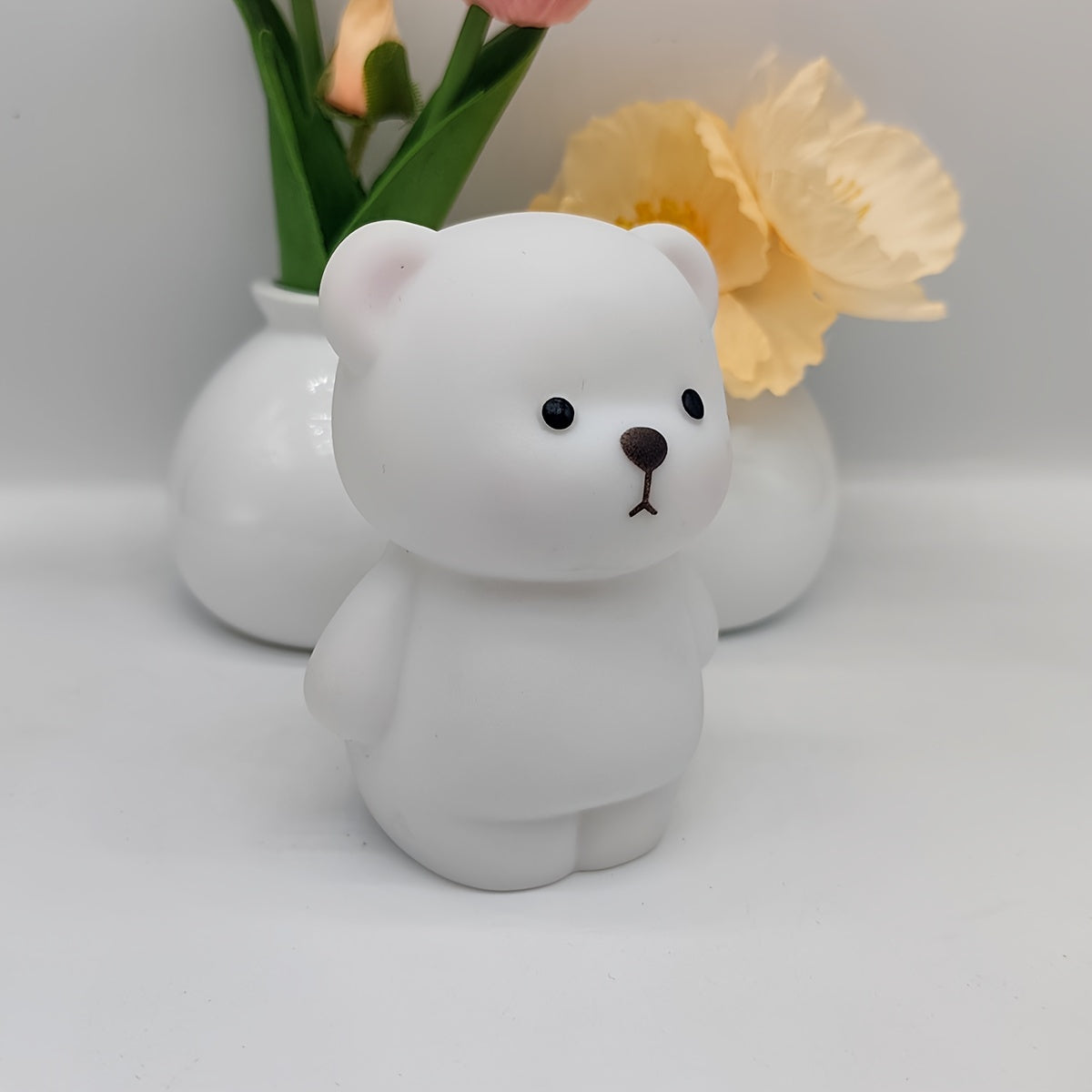 RusticBear - Bärens Nattlampa med LED-belysning