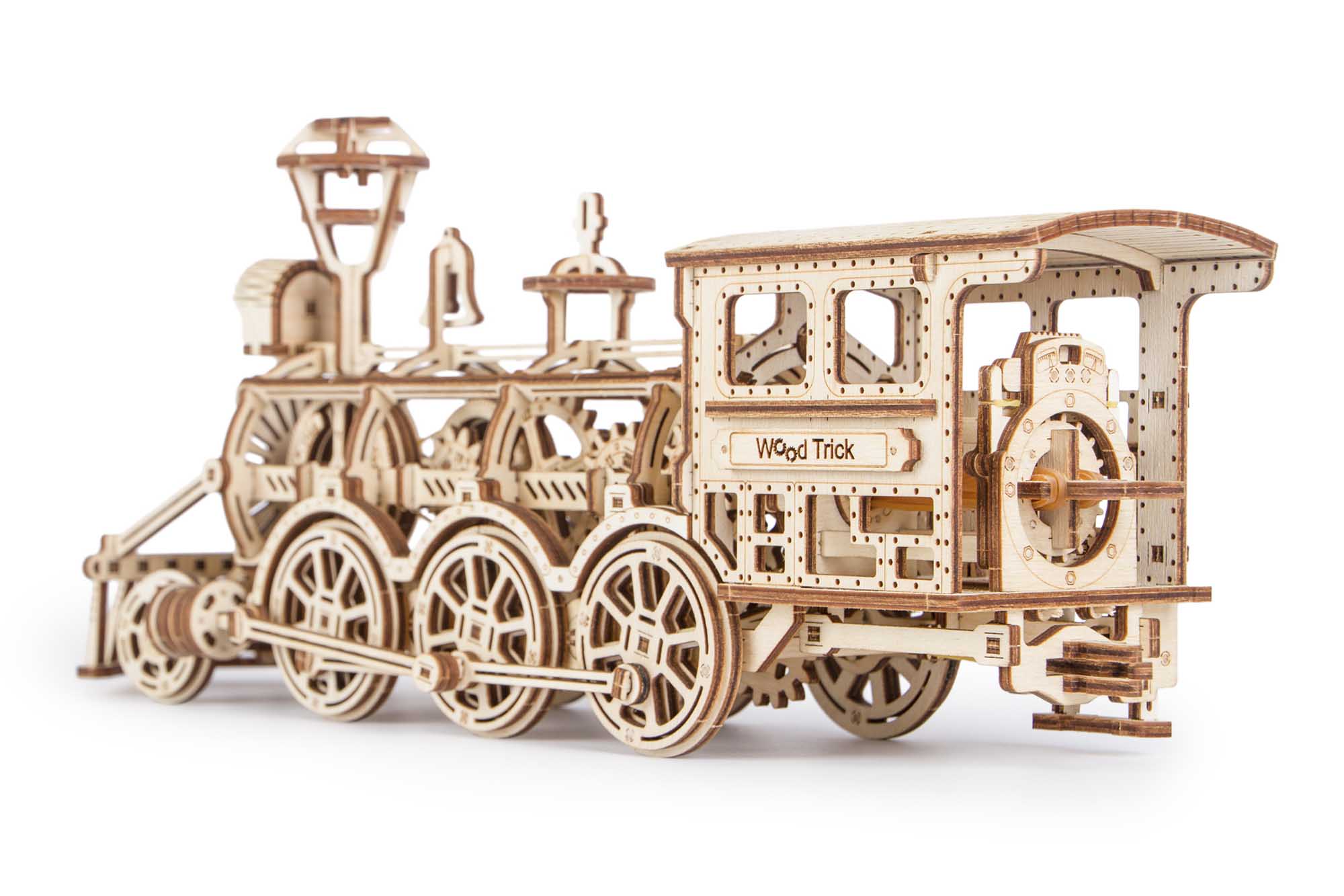 TrainCraft 3D Puzzle - Historic Locomotive with Wagon
