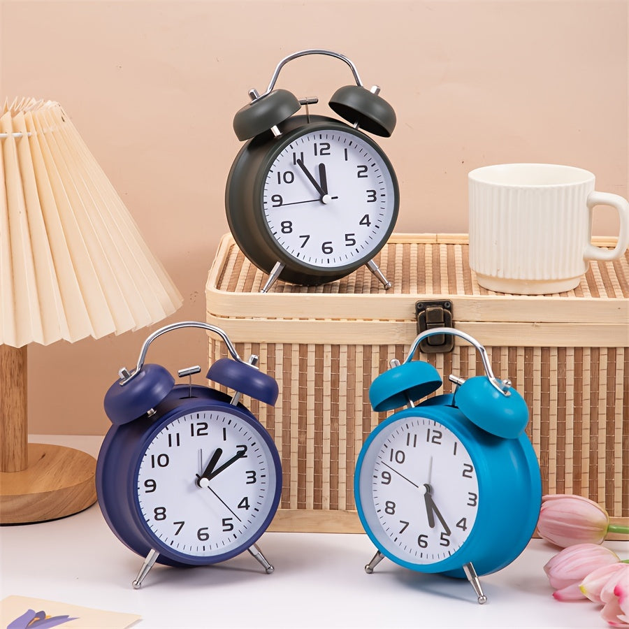 TimeRing Clock - Retro Metal Alarm Clock