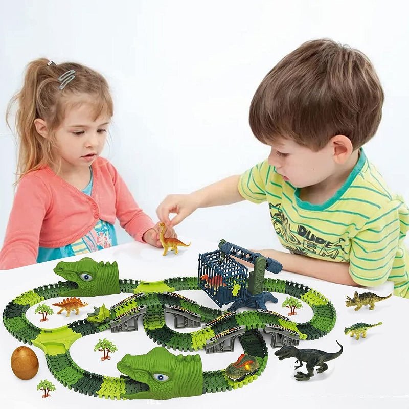 SpeedFlex Track – Flexible Racing Track with LED Vehicles
