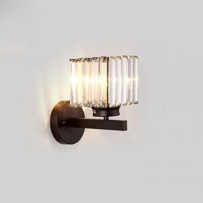CrystalLuxe - Elegant Kristall LED Väggbelysning