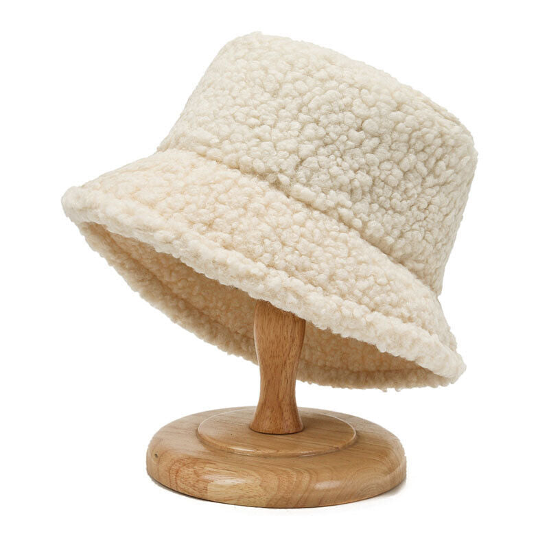 CozySheep Hat - Warm Teddy Bucket for Winter Days