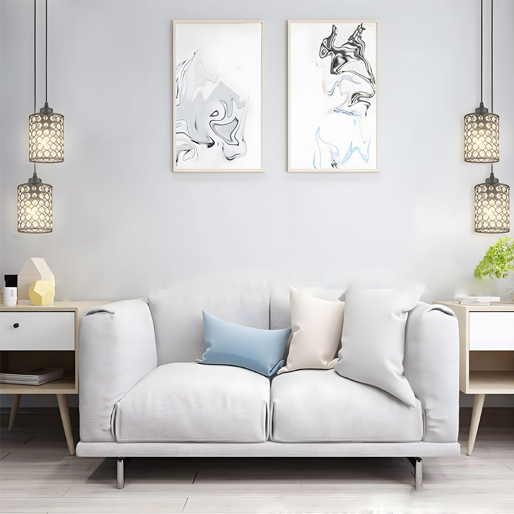 CrystalCloak - Elegant Decorative Hanging Ornaments for Luxurious Interiors