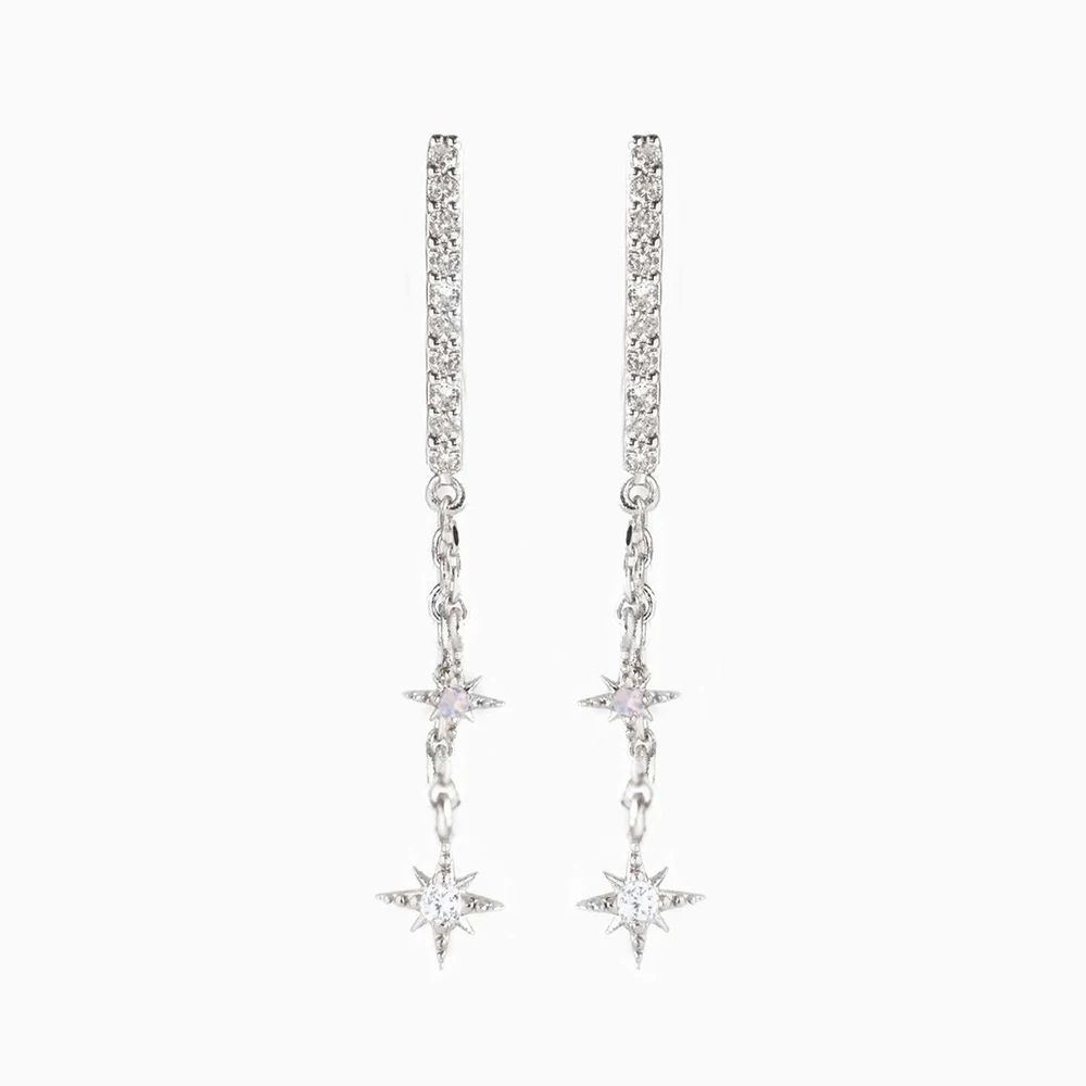 StarGlow Earrings - Magical Earrings with Star Design
