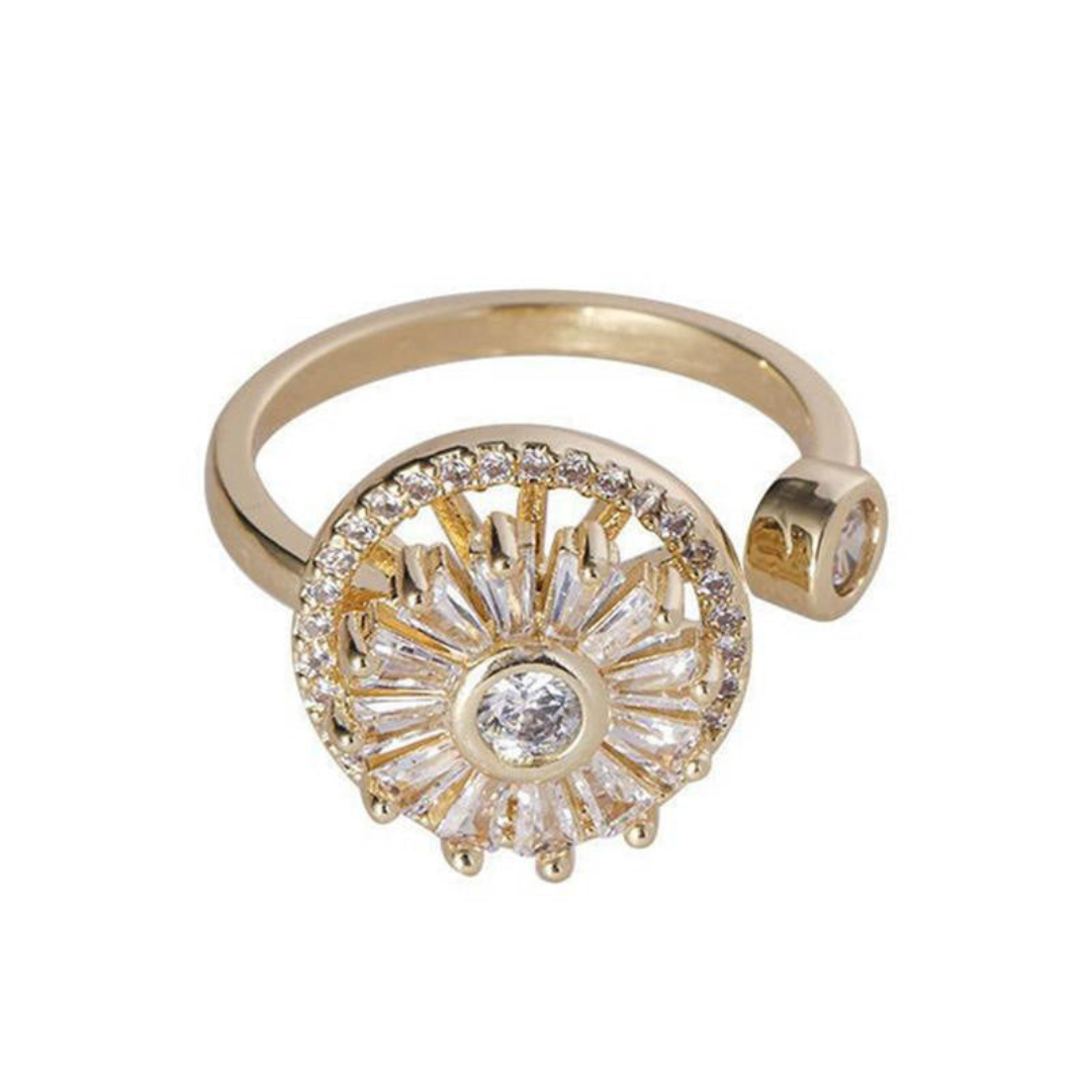 Serenio Spinning Ring – Stress Relief and Calming Jewelry