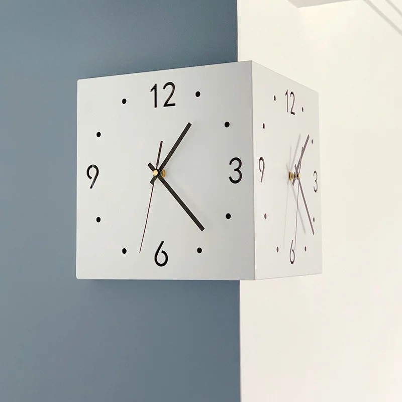 DualEdge Clock - Elegant Wall Clock with Silent Mechanism