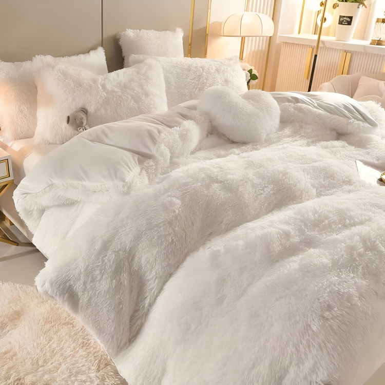 VelvetLux – Luxurious Velvet Duvet Cover Set for All Year Round