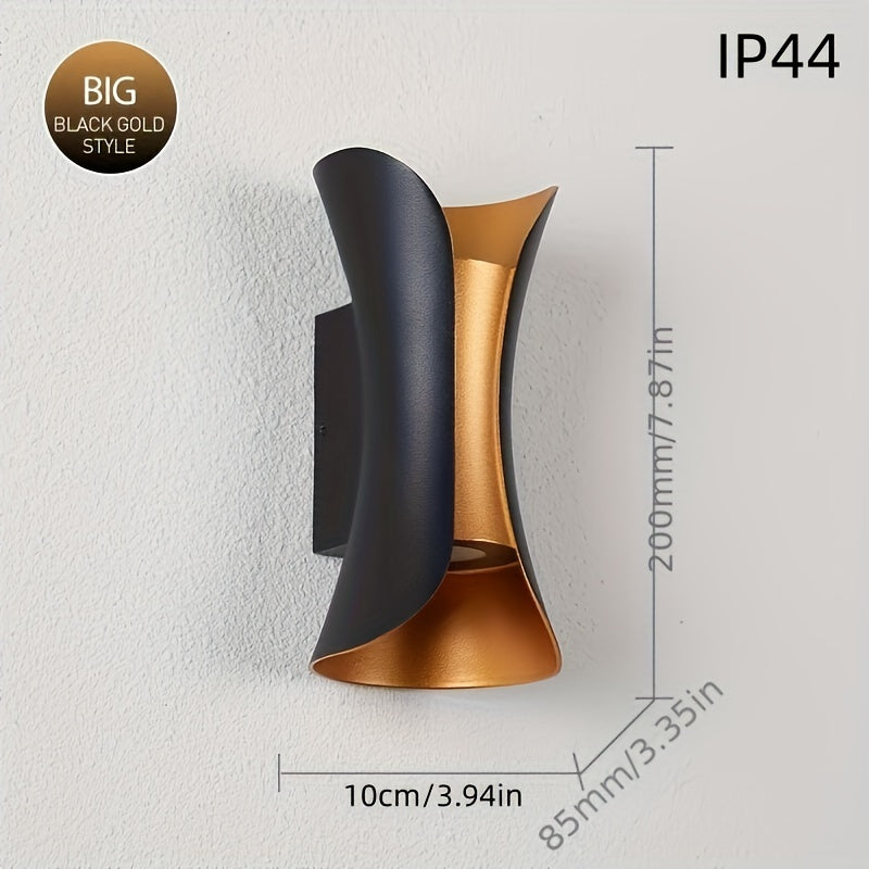 LumiWall – Streamlined LED Wall Light for Indoor/Outdoor