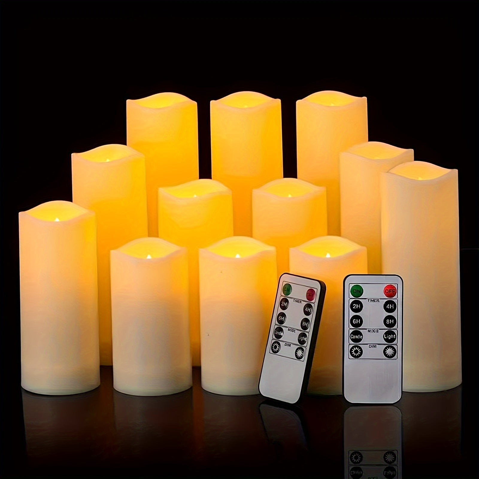 FlameFree - Waterproof LED light sets with remote control