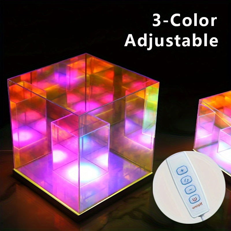 LumiLuxe – Adjustable LED Table Lamp with 3 Colors