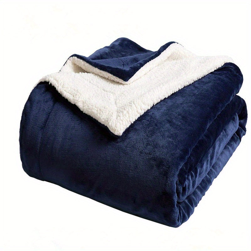 Chic Sherpa Fleece Blanket for Optimal Comfort