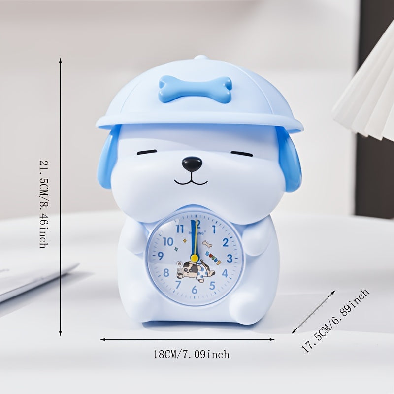 Puppy Time Clock – Cute Dog Alarm Clock for Room