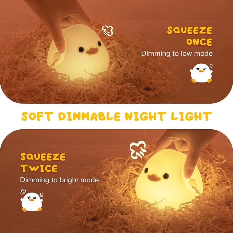 Ducky Buddy Lamp - Soothing Night Light For Better Sleep For Your Child