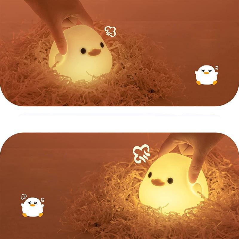 Ducky Buddy Lampa - Tryggande Nattlampa För En Bättre Sömn För Ditt Barn