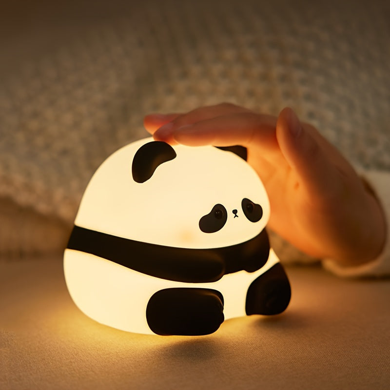 PandaGlow - Large LED Panda Night Light with Rechargeable Battery