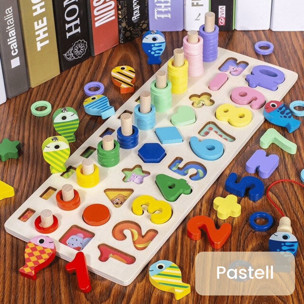 Wooden Montessori board – Stimulates cognition