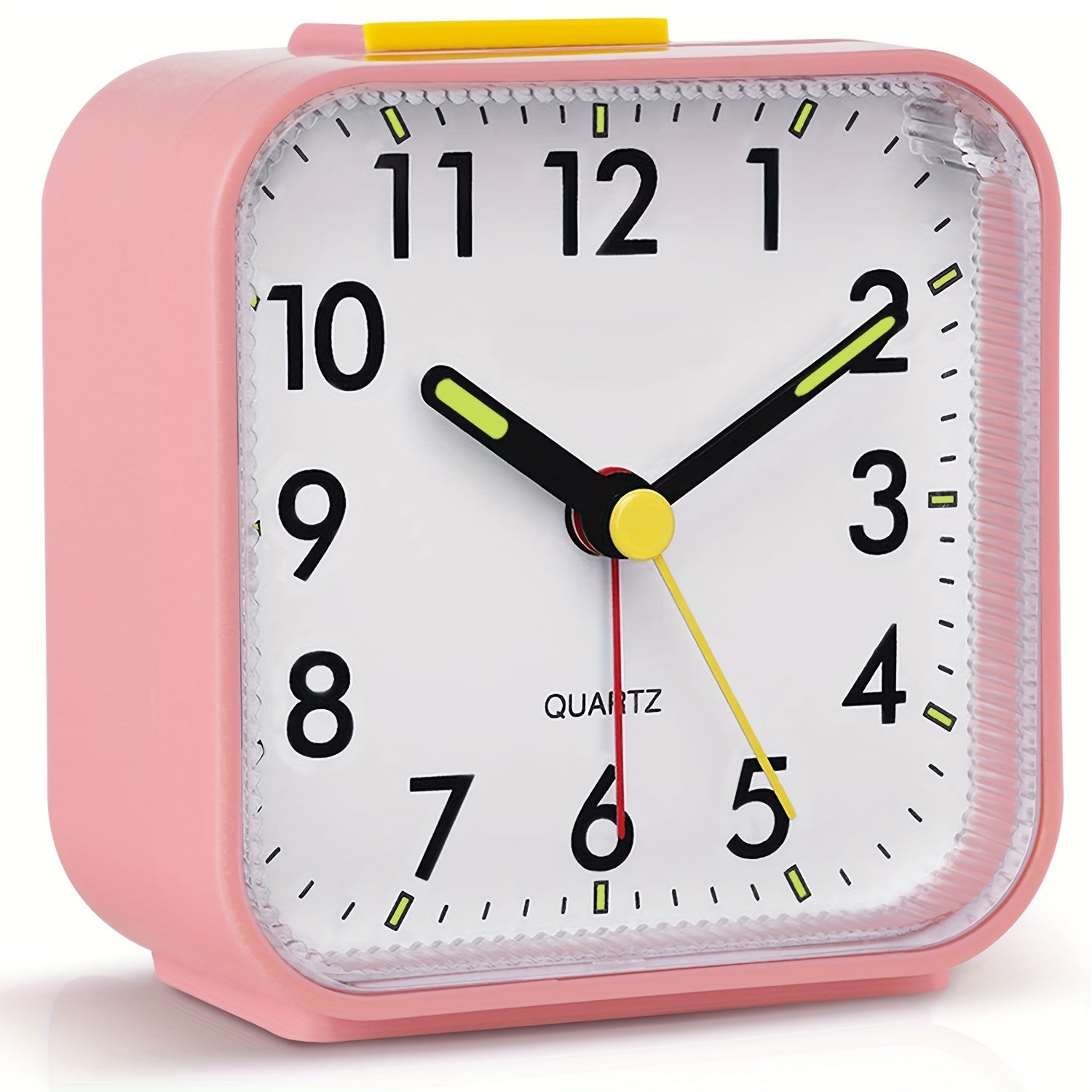 TimeRest Alarm Clock - Classic Square Travel Alarm Clock