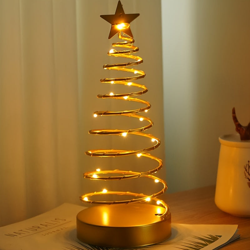 StarGlow – LED Sterboom Table Lamp in Stainless Steel
