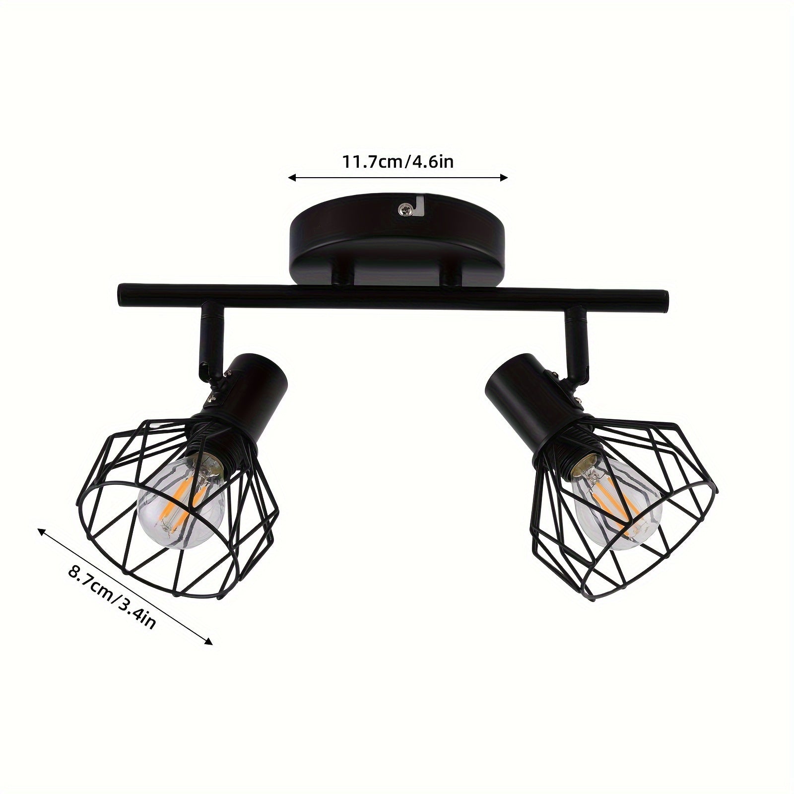 SpotFlex Light – Adjustable LED Ceiling Light with 2 Balls