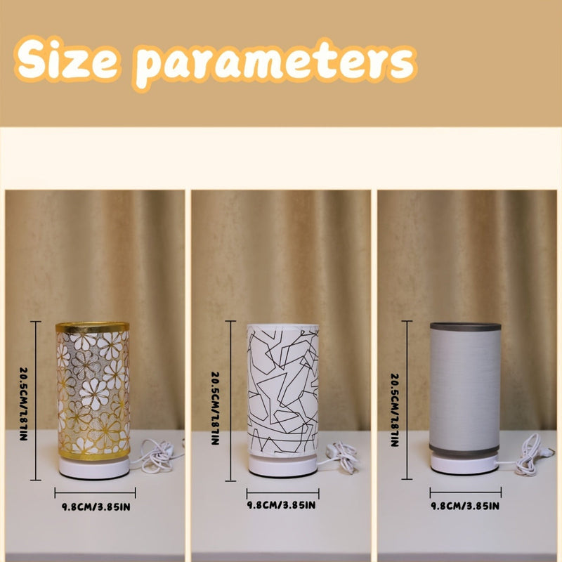 ModernLicht – Upplyst USB Bordslampa i Cylinder