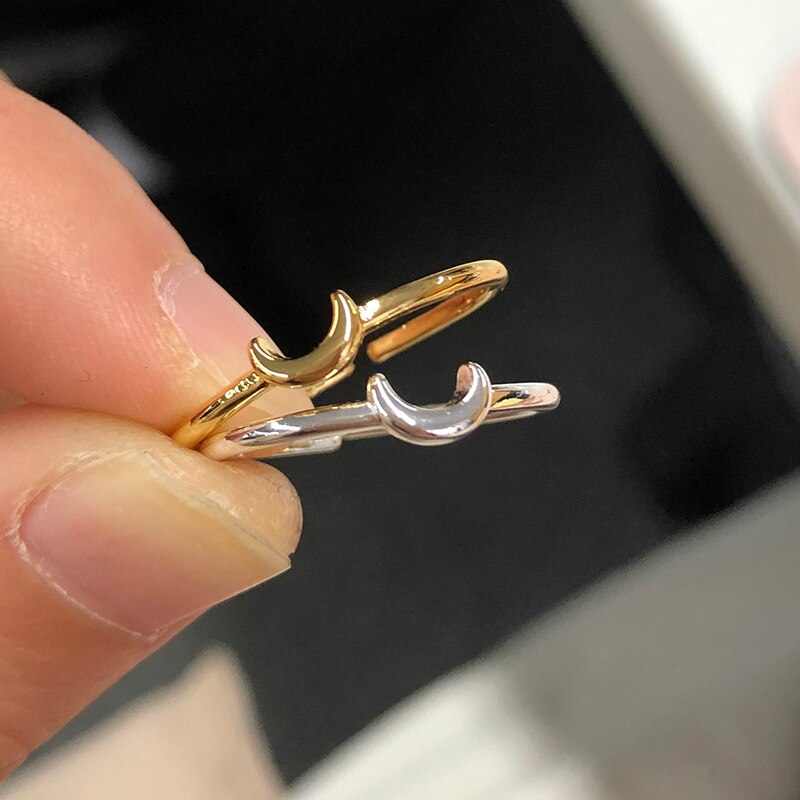 Nova – Elegant Crescent Ring for Jewelry