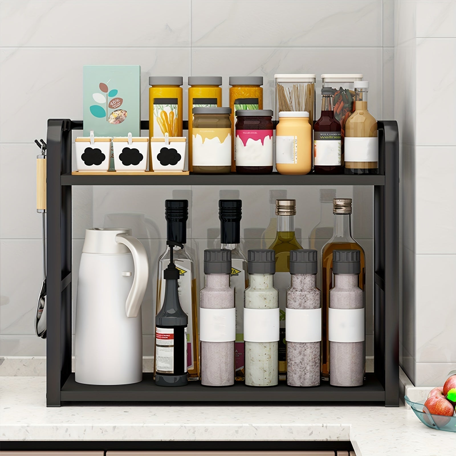 Spicify Storage Shelf - Stylish Stainless Steel Storage Shelf for Organization