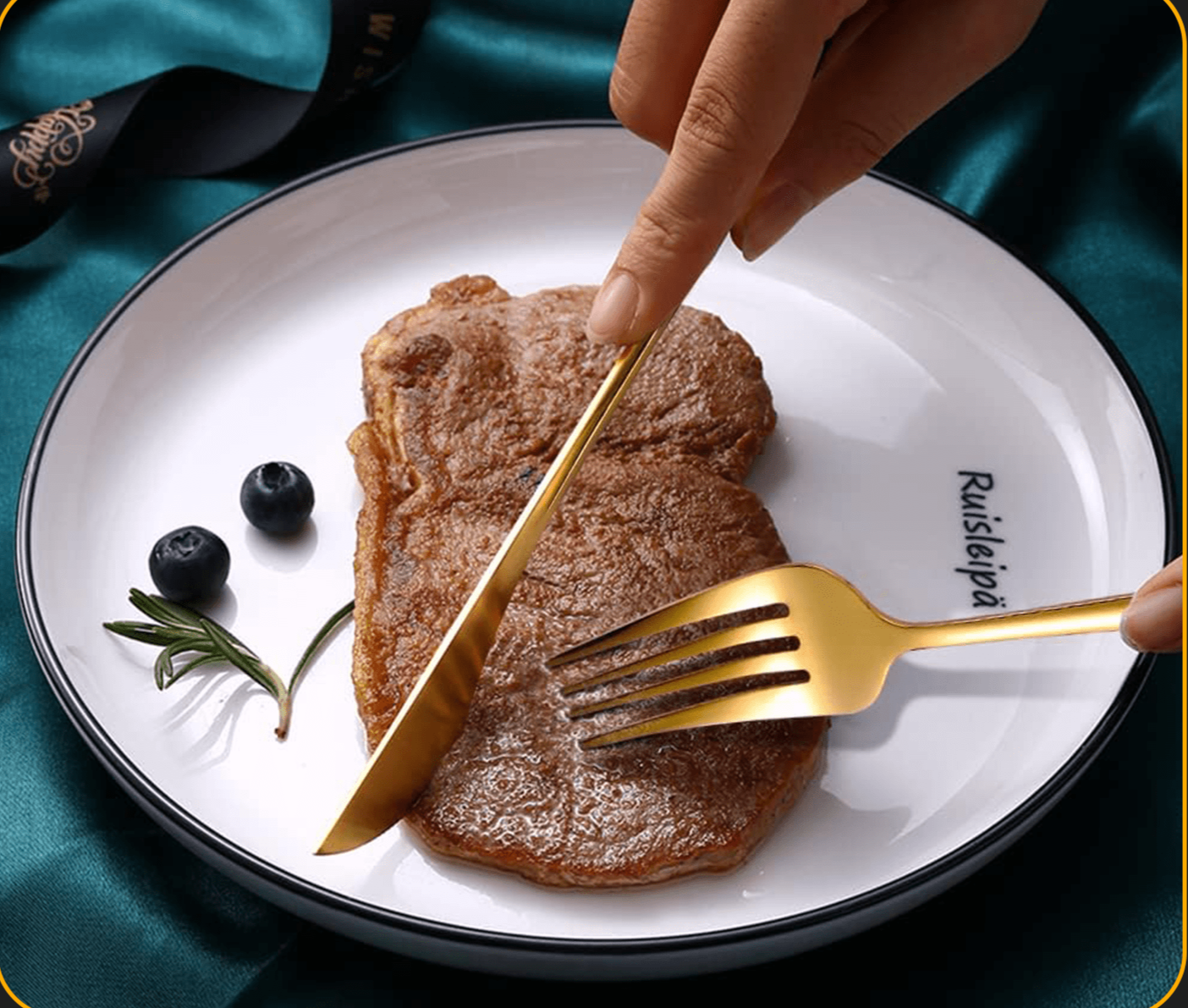 GoudenGlans - Luxury 20-Piece Cutlery Set for Elegant Dinner