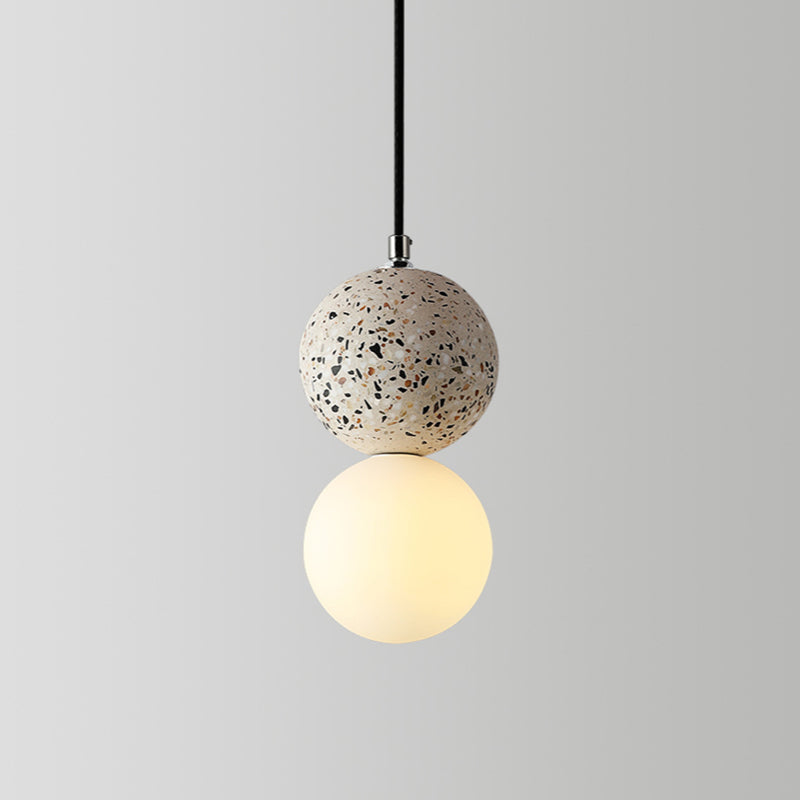 Aurora Glow - Luxurious LED Pendant Lamp in Black/White