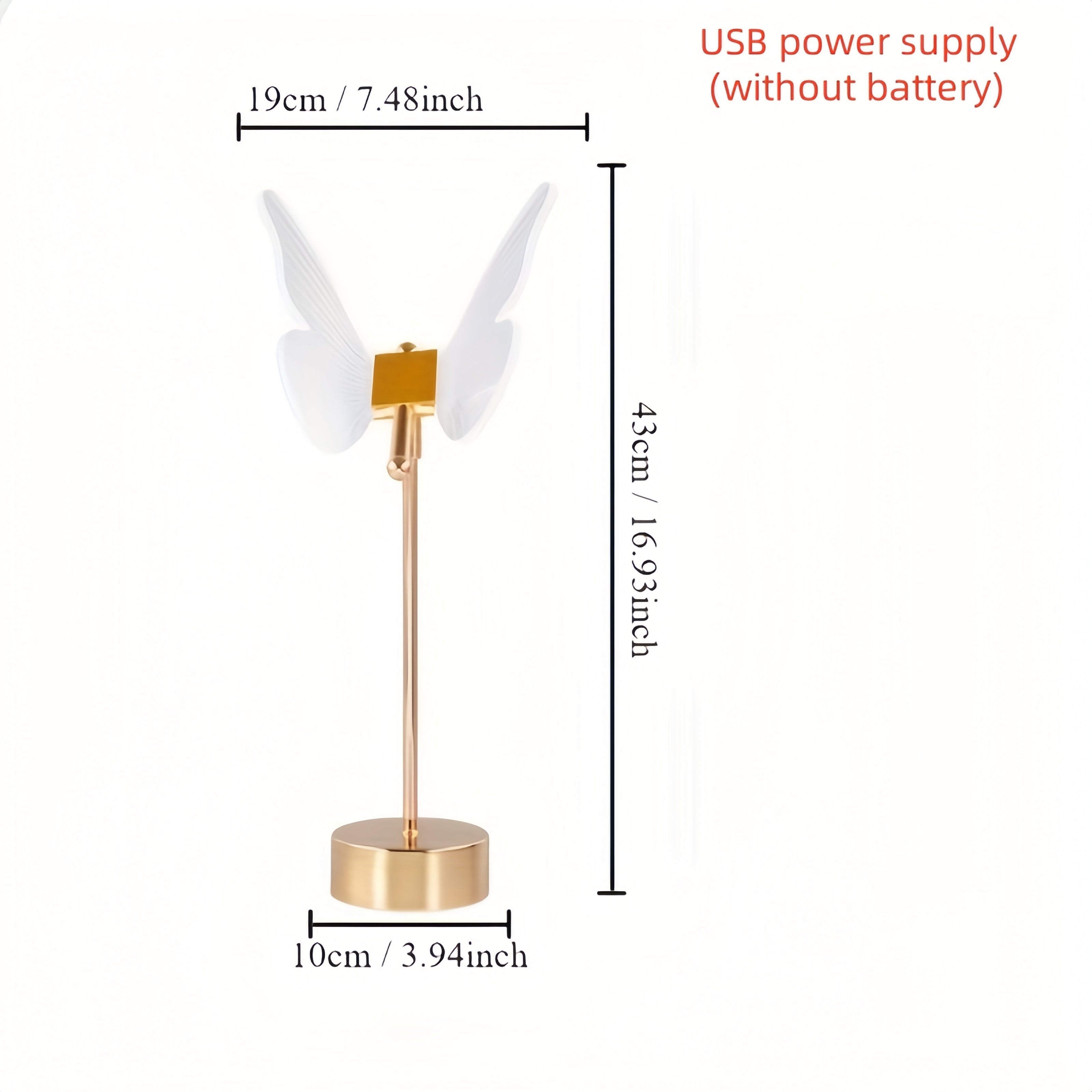 LumiButterfly – Artistic USB Butterfly Lamp for the Night