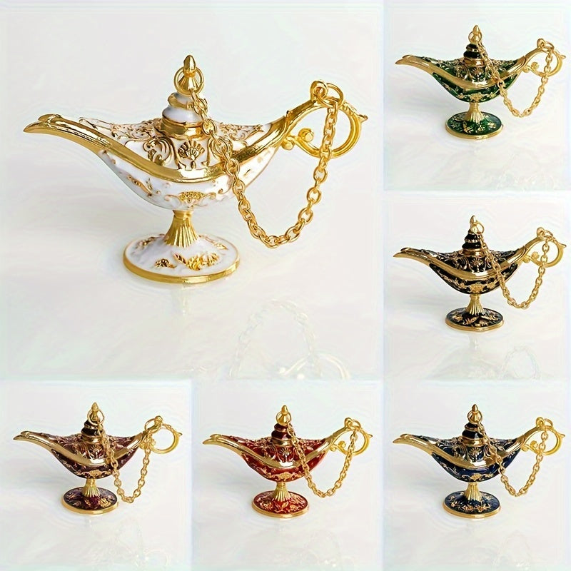 AladdinWish Lamp – Vintage Metal Oil Lighting