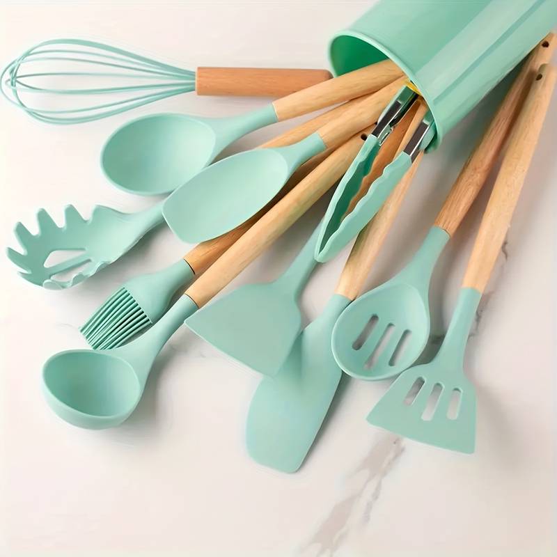 Canaya - Luxury Silicone Kitchen Utensil Set (12-piece)