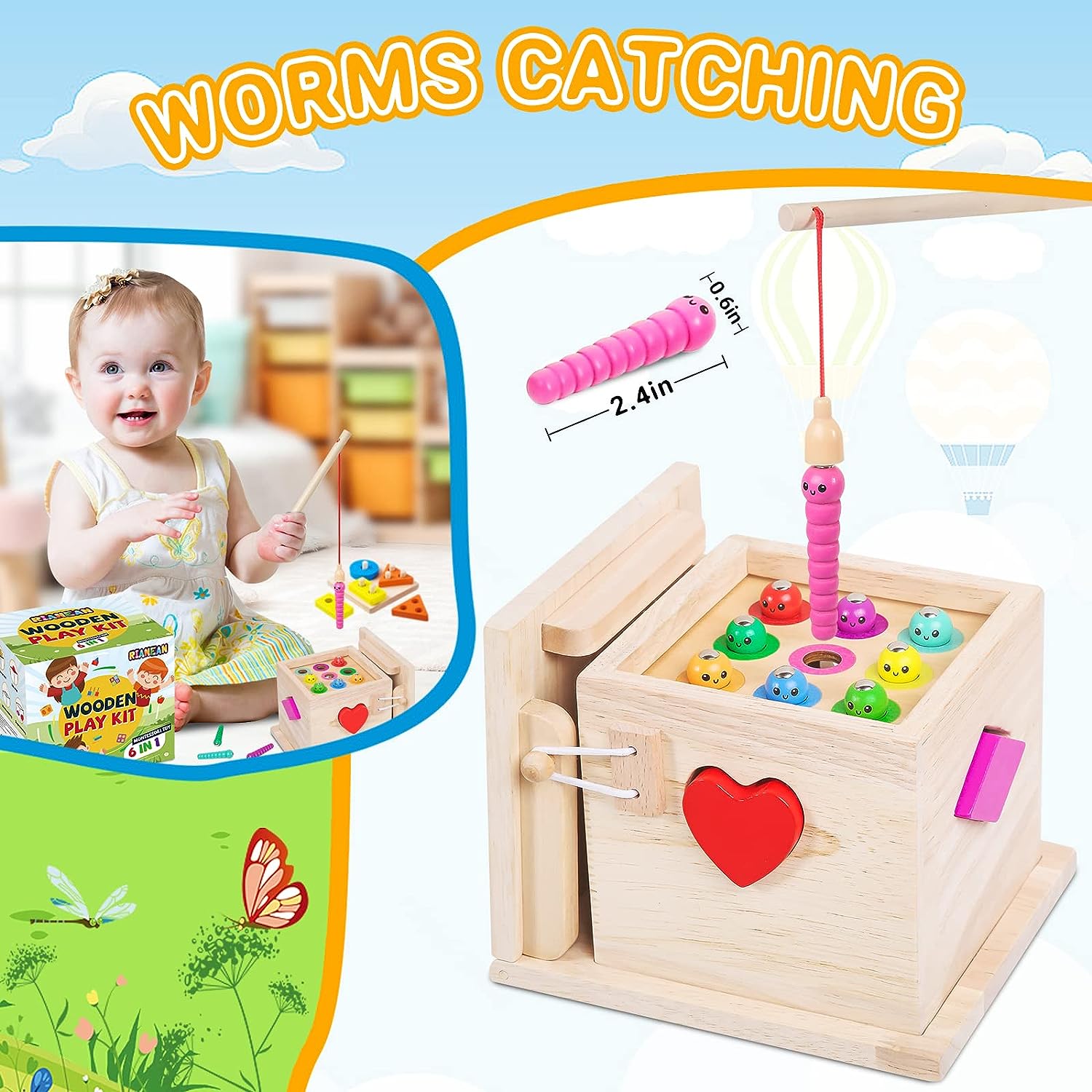 Educational Baby Meal Set - Educational Playset for Growing Babies