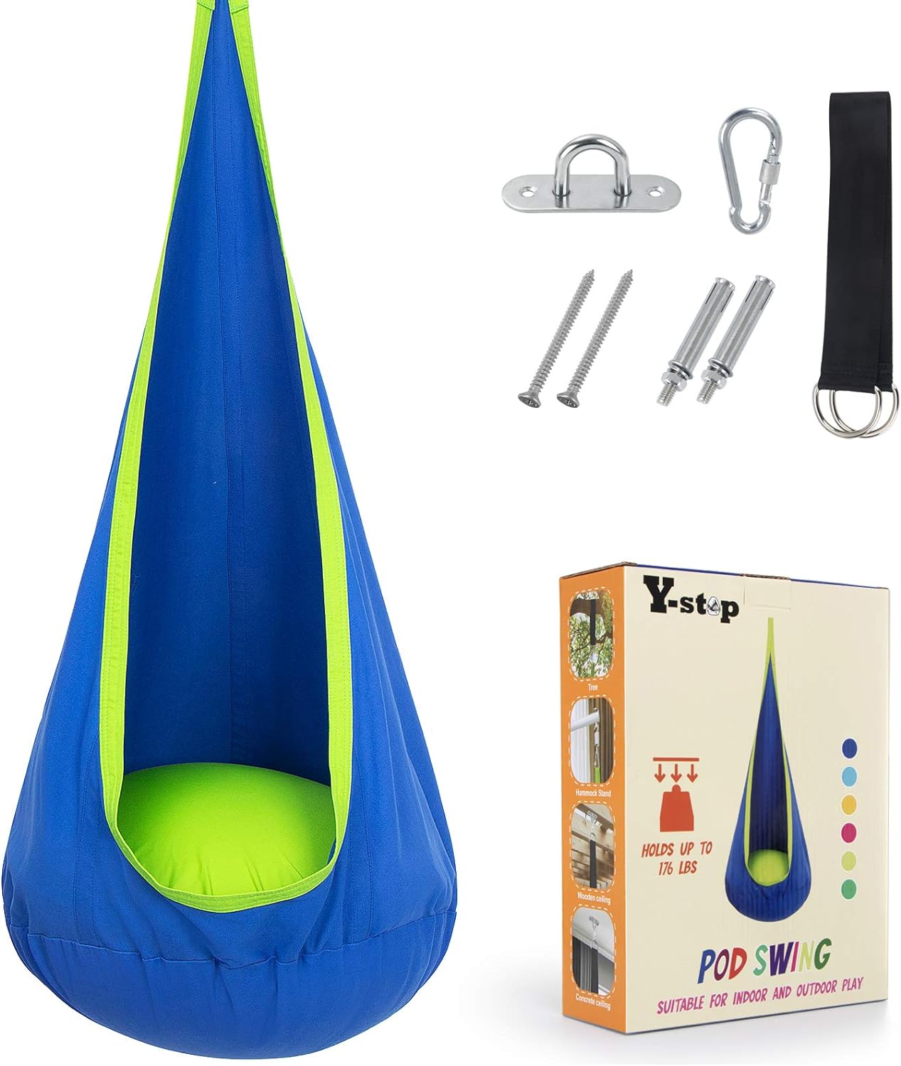 HangingJoy Children's Hammock - Create a Play Paradise of Rest