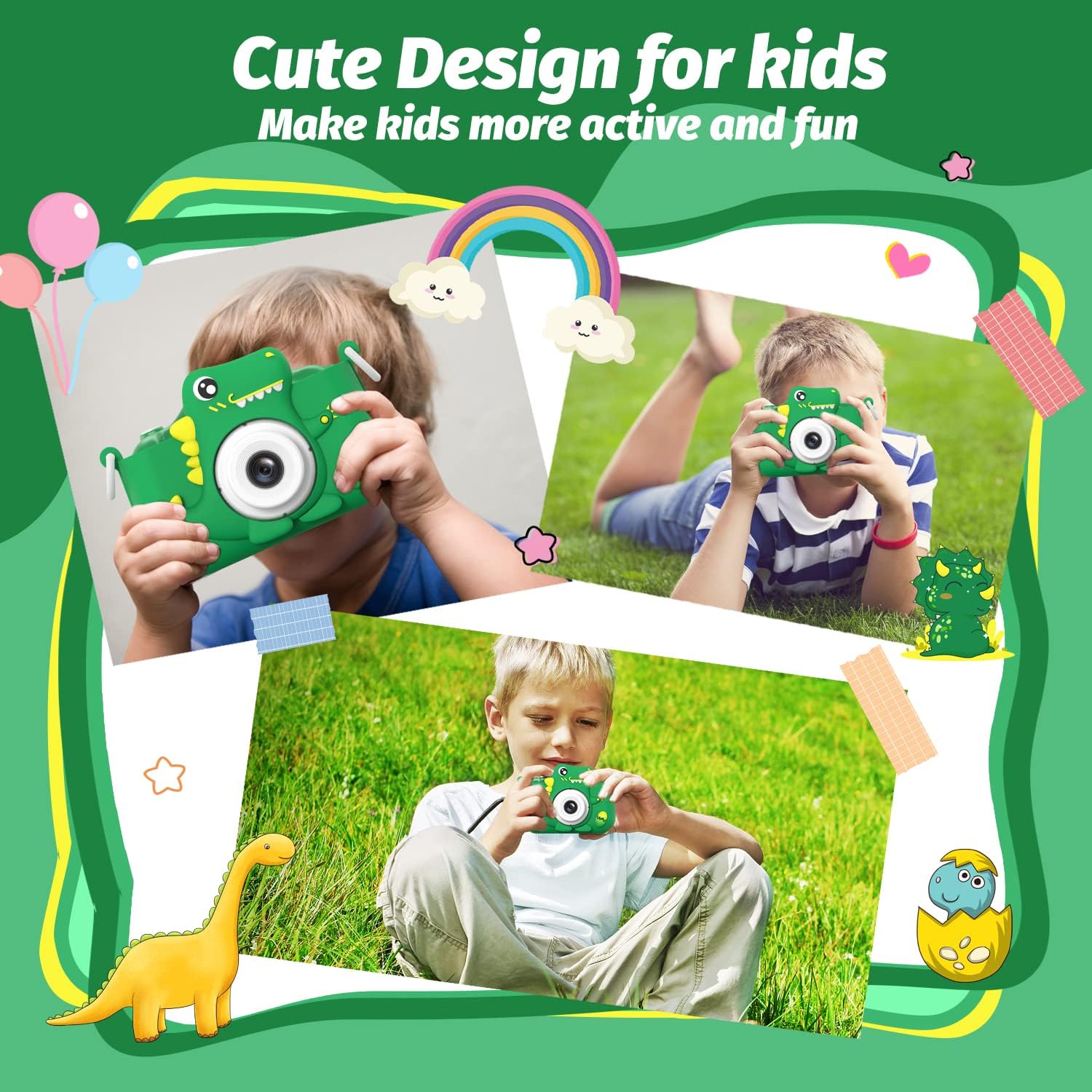 Dinosaur camera - for young creative adventurers