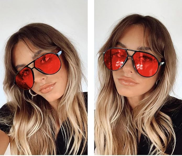 AviatorLux - Retro Oversized Sunglasses for Style