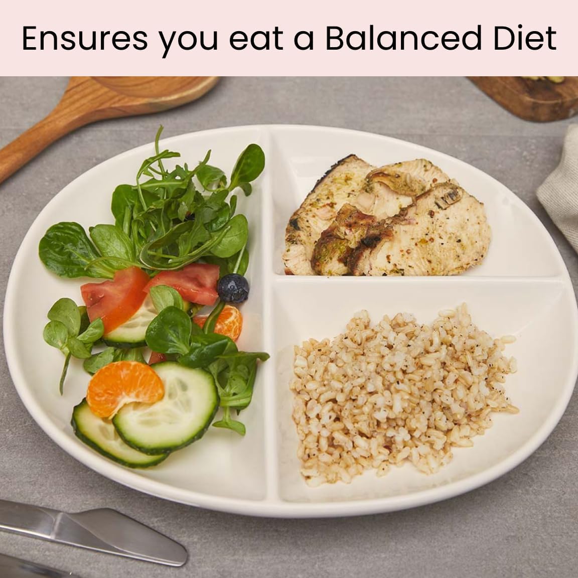 PortionMaster - Diet-Friendly Porcelain Control Board