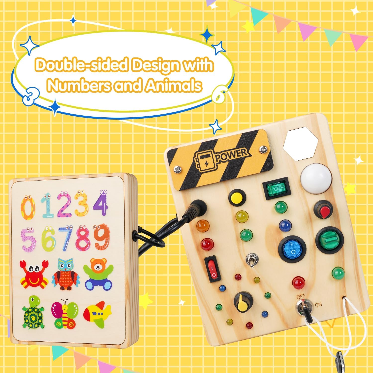Montessori Toddler Dot Chart - Discover with Creative Lights