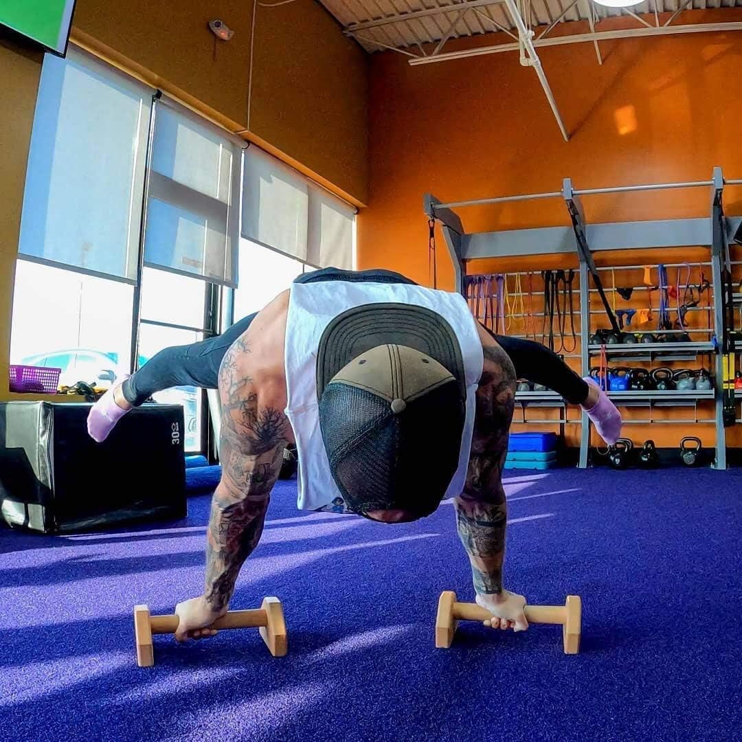 Calisthenics PowerBars – Stable Wooden Push-Up Support