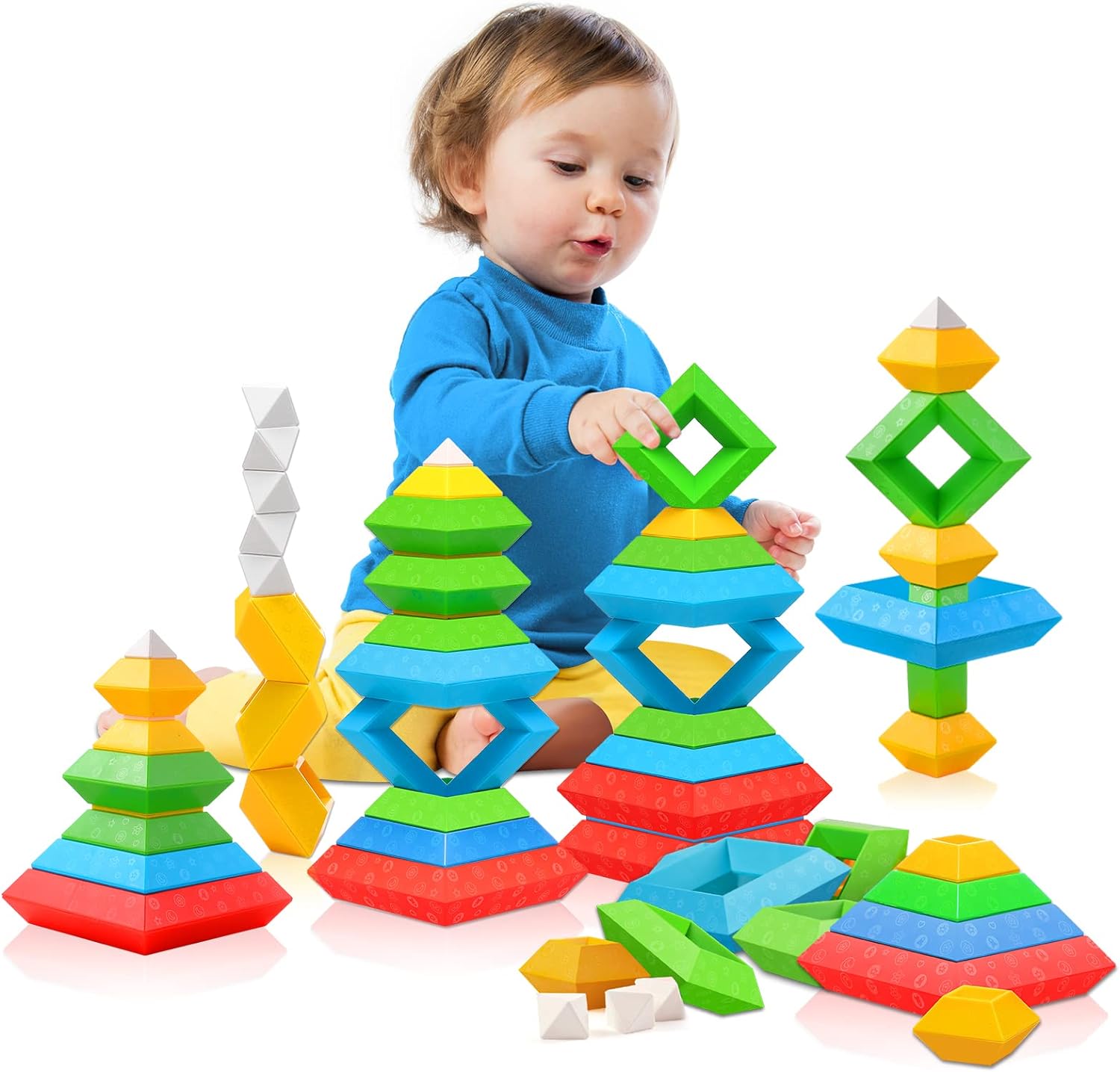 Multifunctional Montessori Blocks - Stimulates Creativity for Children