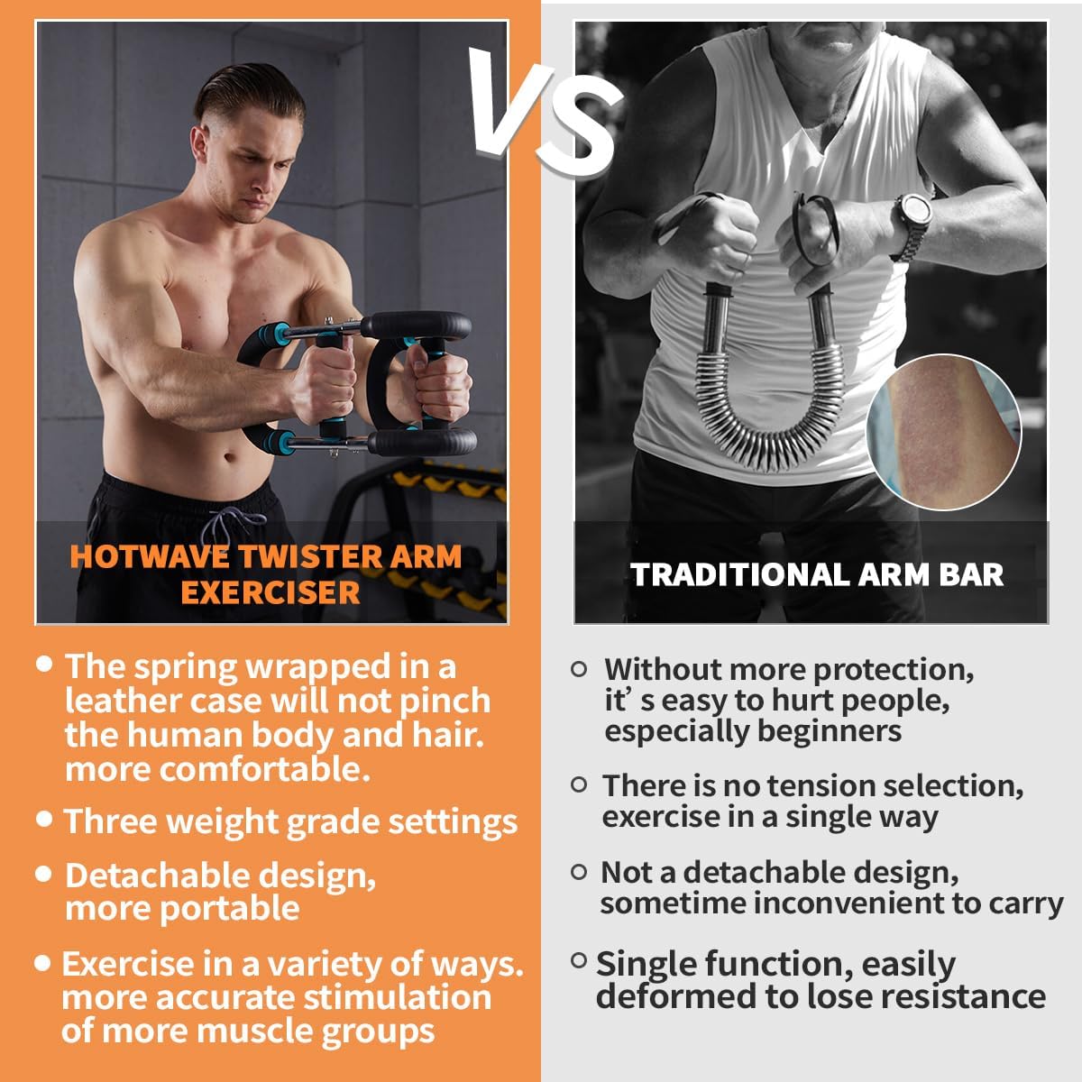 TwisterFlex – Adjustable Exercise Bar for Strength and Flexibility
