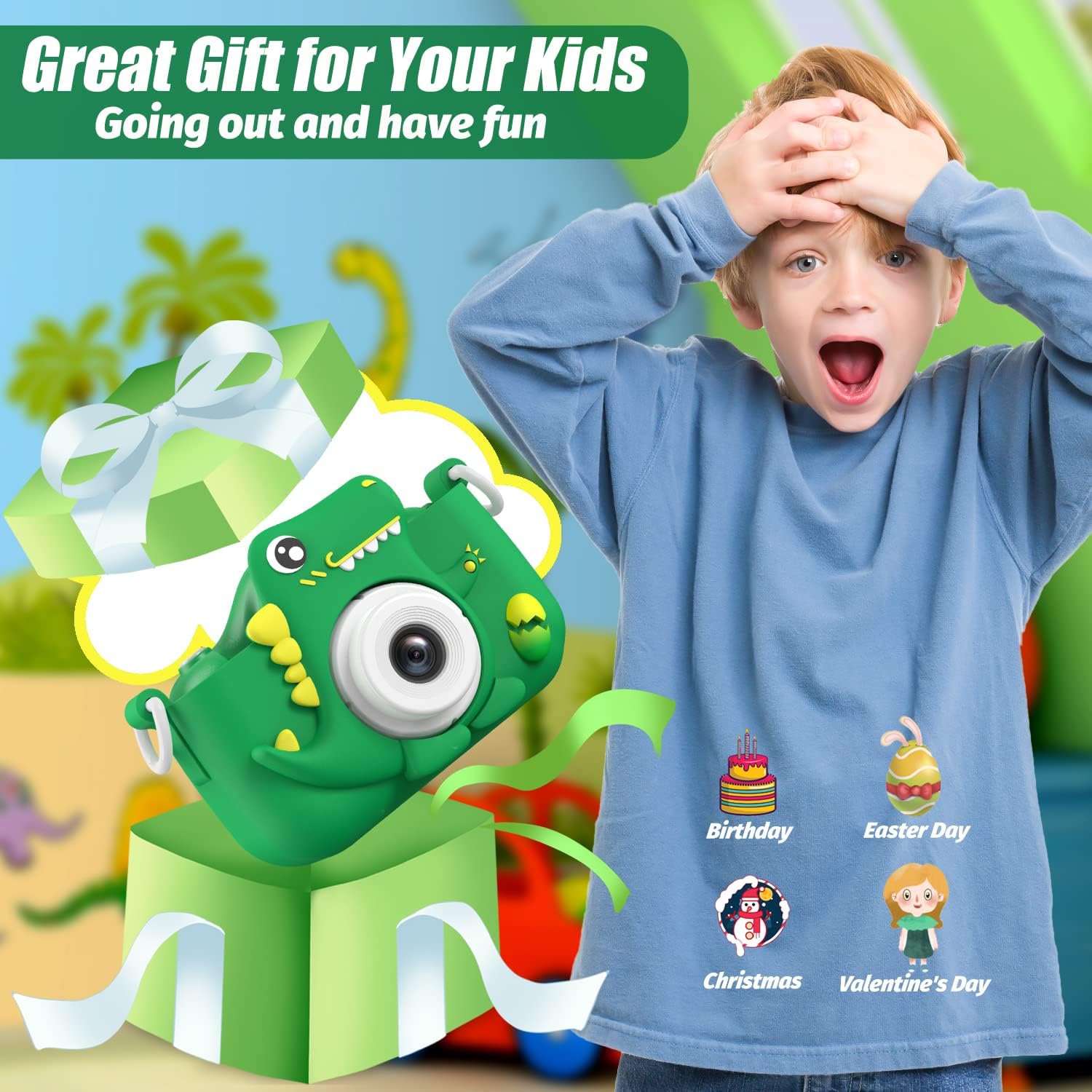 Dinosaur camera - for young creative adventurers